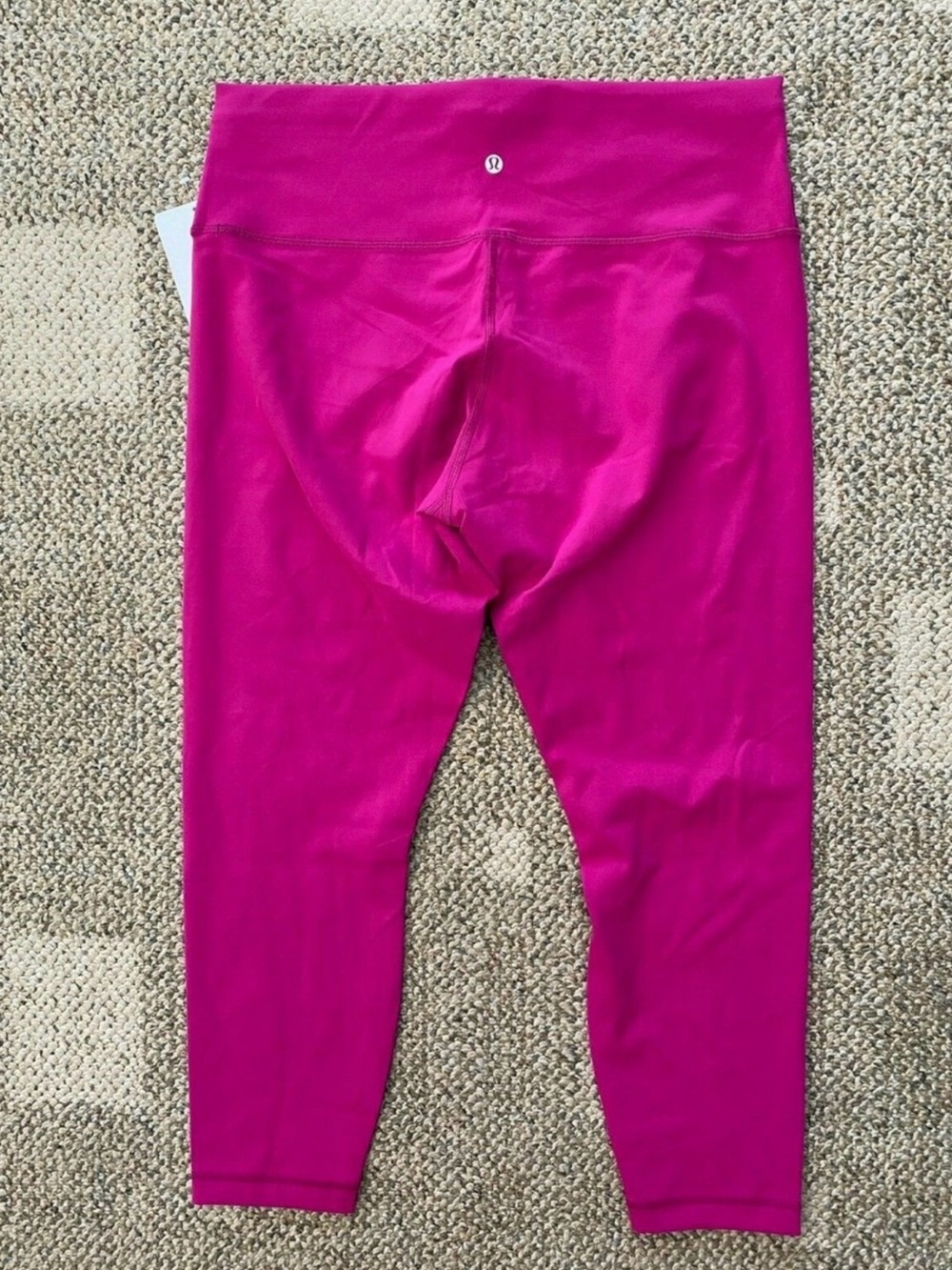 lululemon athletica Hot Magenta High-Rise Leggings 18 EUC